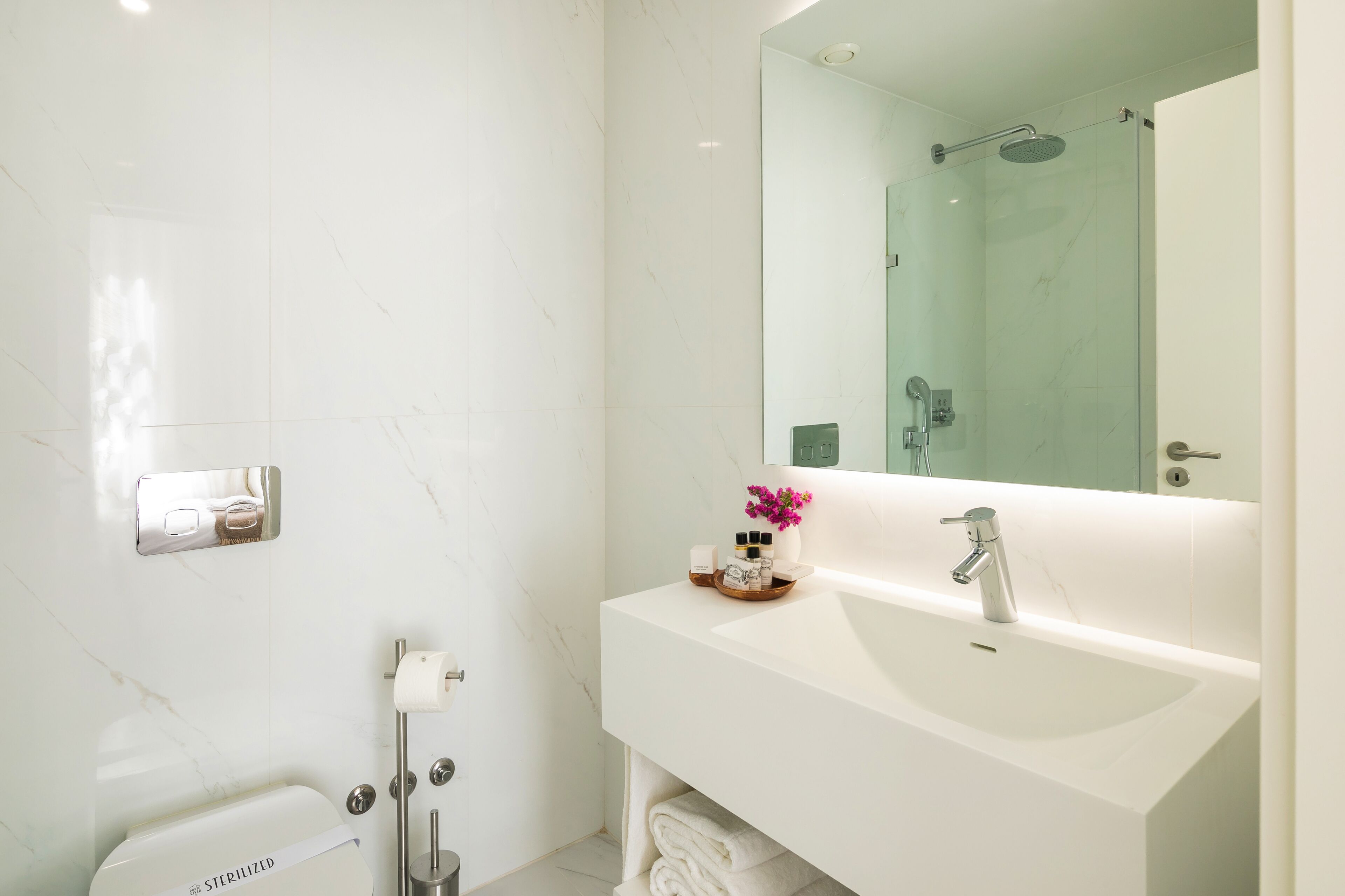 Appartement, vue ville | Salle de bain
