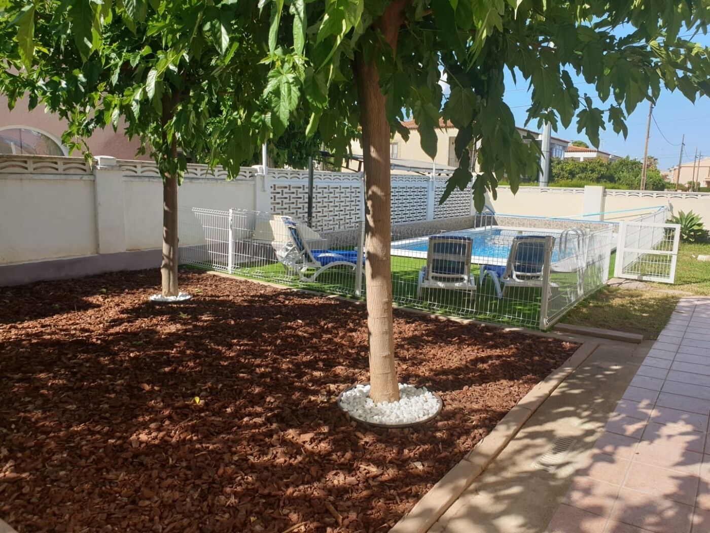 Enceinte de l’hébergement