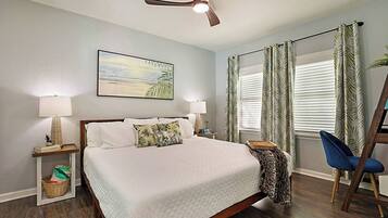 1 soverom, strykejern/-brett, reiseseng for barn og wi-fi