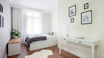 2 habitaciones, tabla de planchar con plancha y wifi gratis