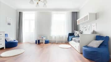 2 quartos, ferros/tábuas de passar roupa, Wi-Fi de cortesia