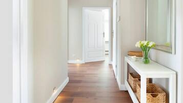 Superior Apartment | Living area | 40-inch flat-screen TV with digital channels, TV