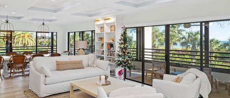 Télévision, chaîne hi-fi, espaces bureaux