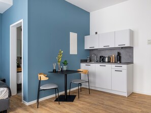 Suite M | Cuisine privée | Bouilloire électrique