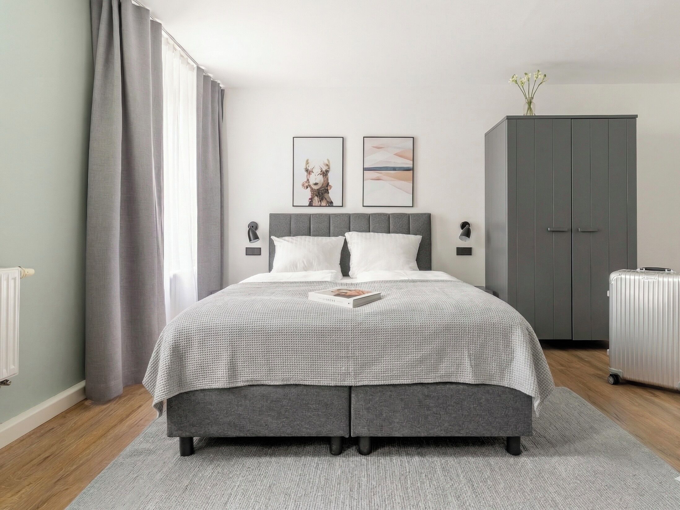 Suite S | Individueel gedecoreerd, gratis wifi, beddengoed