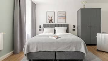 Suite S | Individueel gedecoreerd, gratis wifi, beddengoed