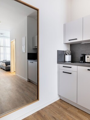 Suite S | Cuisine privée | Bouilloire électrique