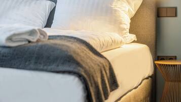 Suite M | Individualmente decorados, Wi-Fi de cortesia, roupa de cama