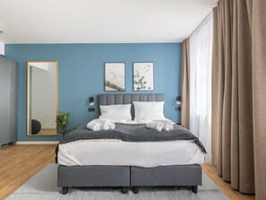 Suite S | Individuell inredning, gratis wi-fi och sängkläder