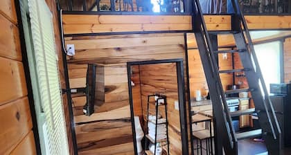 Unique Secluded Cabin with Loft on Classified Forest