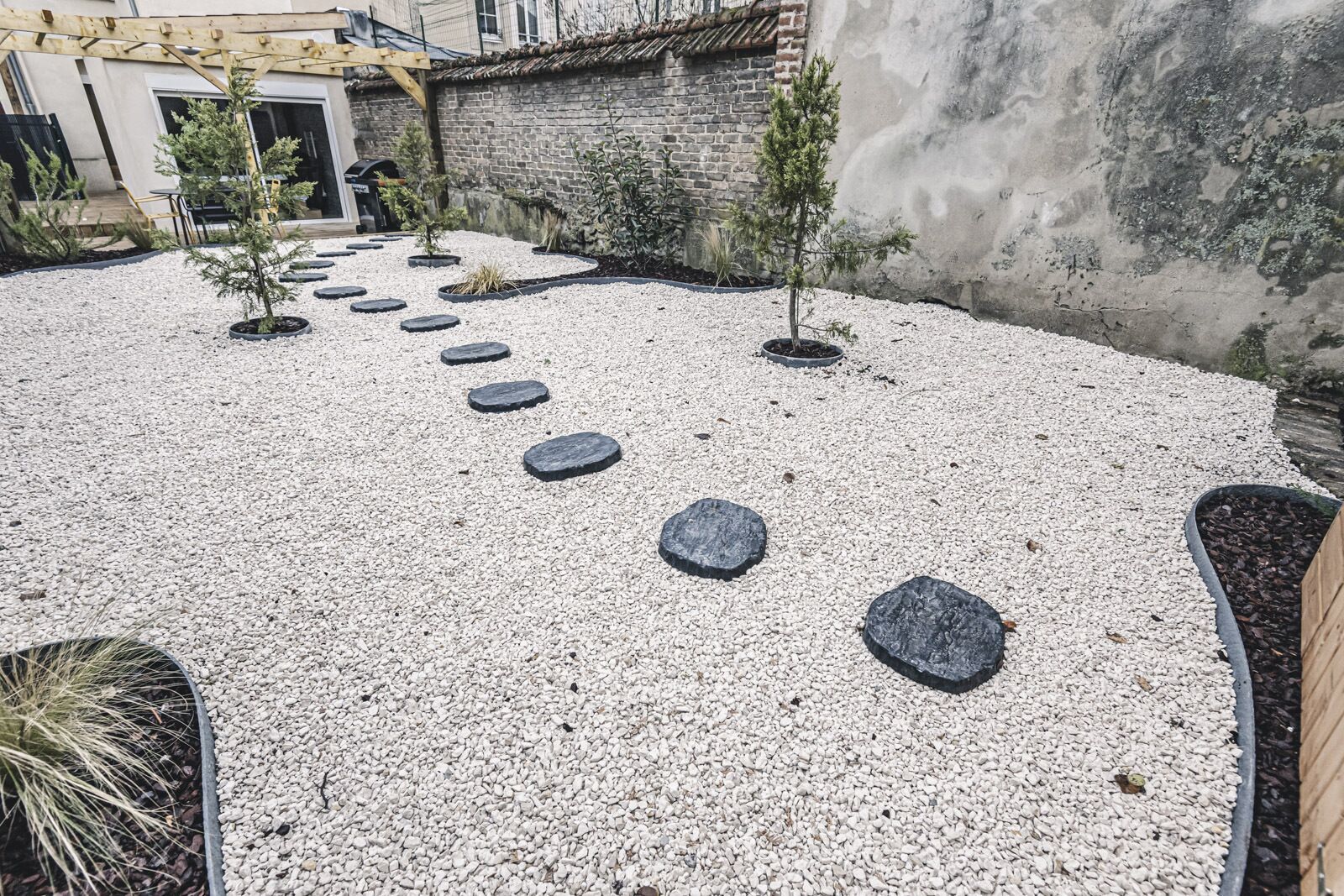 Enceinte de l’hébergement