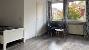 Basic Studio, 2 Single Beds | Living area