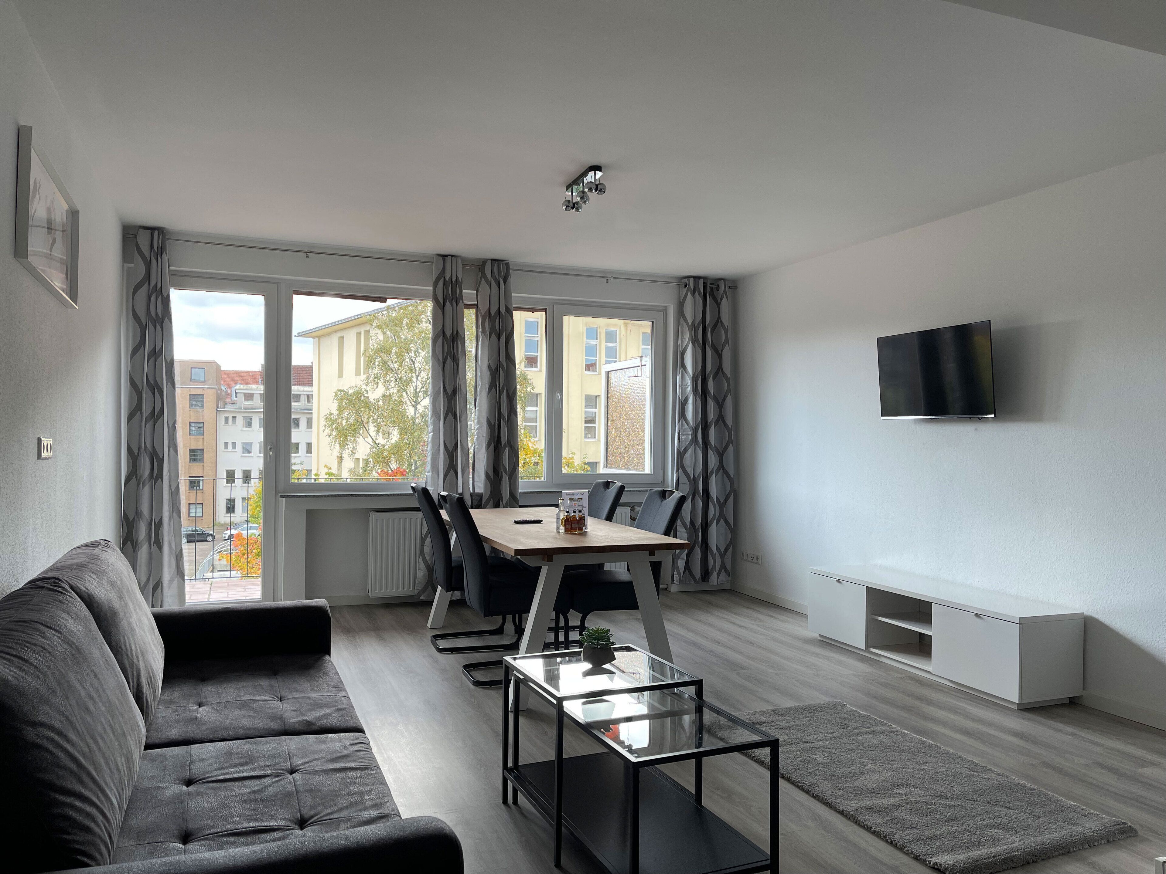 Deluxe-Apartment | Wohnzimmer