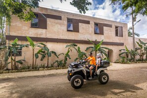 Overnattingsstedets uteområder