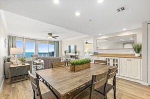 Dining - Directly on the Ocean! Luxury Condo - 10th Floor - New Listing! (Ormond Beach)