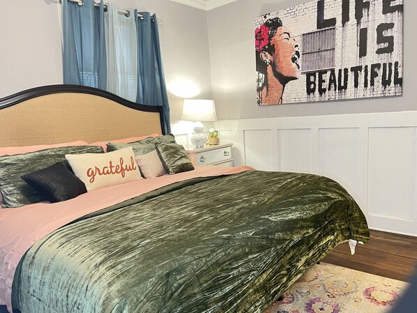 3 bedrooms, iron/ironing board, travel cot, free WiFi