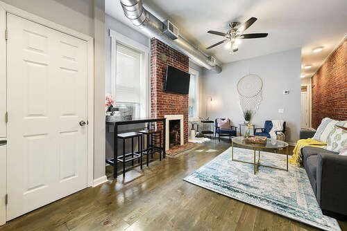 Walk to Stadiums | Patio, Free Parking, Cozy Stay