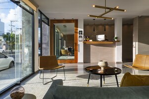 Zona de estar del vestíbulo