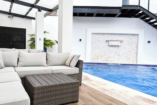 Pool and Cabanas