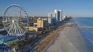 Accommodatie ligt op het strand