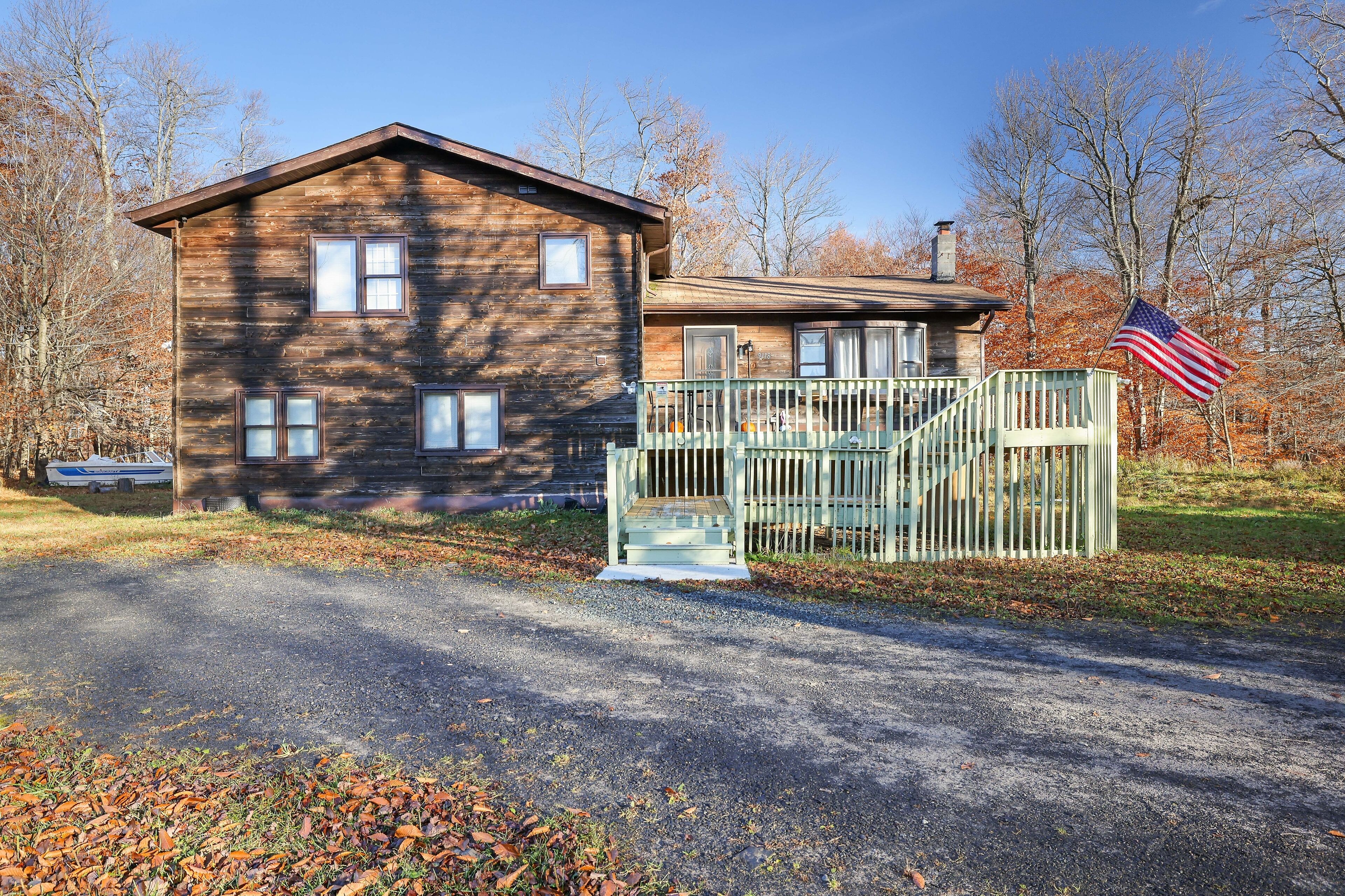 Tobyhanna Poconos Chalet near ski, casino & lakes