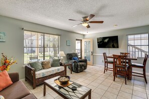 TV - 1st-Floor Resort Condo in PCB - Walk to Beach! (Panama City Beach)