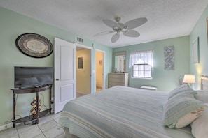 1 bedroom, iron/ironing board, Internet, bed sheets