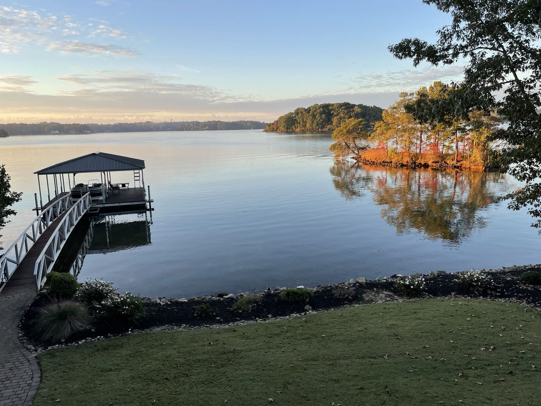 Private lakefront home with dock & unbelievable sunsets on Lake Keowee
