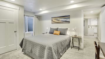 Design Apartment | Down duvets, pillow-top beds, individually decorated