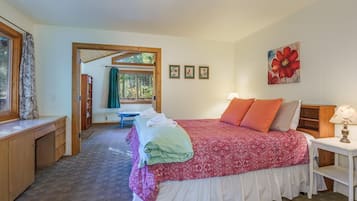 2 bedrooms, iron/ironing board, travel crib, WiFi