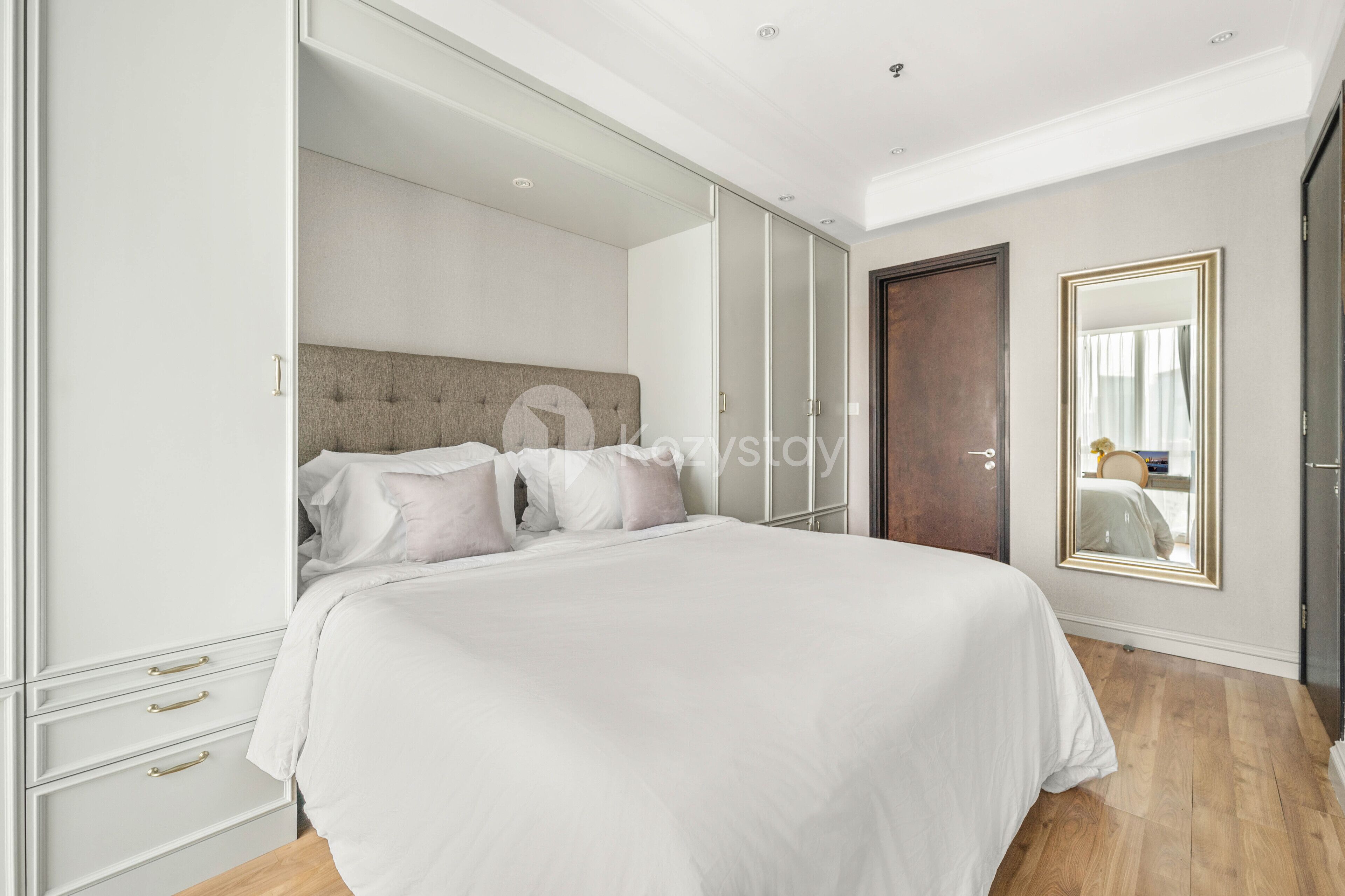 Apartamento, 2 habitaciones, vistas a la ciudad | 2 dormitorios, ropa de cama de alta calidad, mobiliario individual