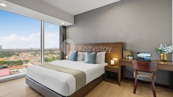 1 habitación, ropa de cama de alta calidad y muebles diferentes