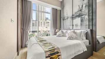 Appartement, 2 chambres, vue ville