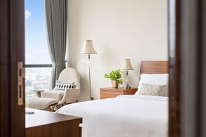 1 bedroom, premium bedding, individually furnished, iron/ironing board