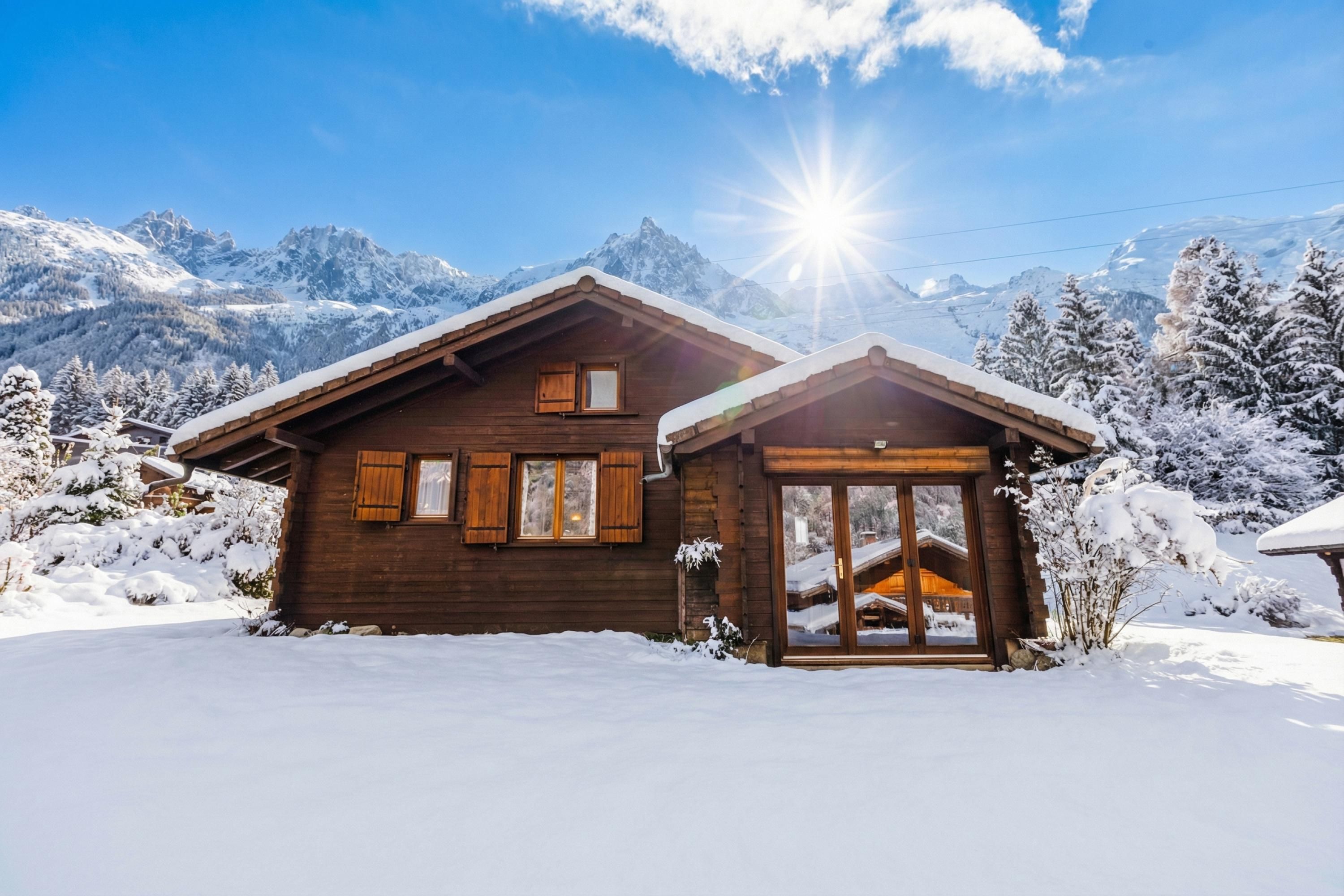 Gemütliches kleines Chalet in der Nähe von Chamonix