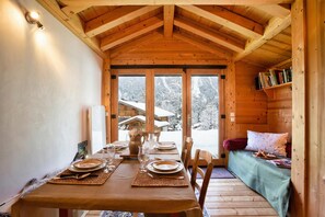 Acogedor chalet de madera