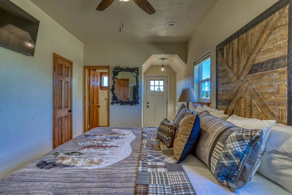 4 habitaciones, tabla de planchar con plancha y wifi gratis 