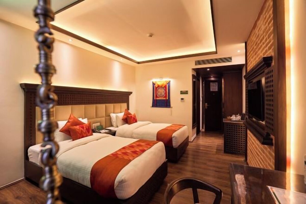 Ropa de cama de alta calidad, minibar y escritorio 