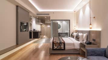 1 bedroom, minibar, in-room safe, individually furnished