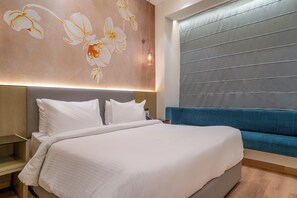 Minibar, caja de seguridad en la habitación y muebles diferentes 