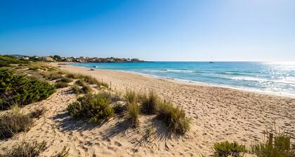 Villa 'Sa Nineta' with Beautiful Sea Views, Private Pool, Terrace, Garden, Wi-Fi & A/C