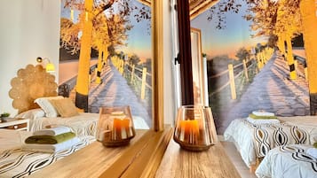 2 habitaciones, wifi gratis y ropa de cama