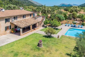 Exterior - Villa Cati with Countryside View, Pool, Garden, A/C and Wi-Fi (Pollensa)