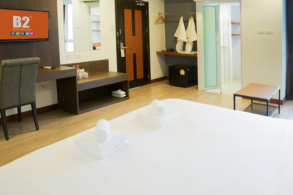 Junior Suite Room | Wi-Fi gratis dan seprai linen