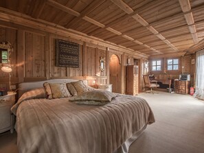 5 bedrooms, free WiFi, bed sheets - Chalet in Courchevel with pool, jacuzzi, and panoramic views (Courchevel 1850)