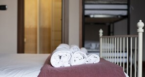 Family Room | Down comforters, desk, laptop workspace, soundproofing - Le Stanze del Principe (Naples)
