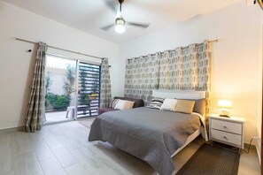 2 chambres, bureau, fer et planche à repasser, Wi-Fi gratuit