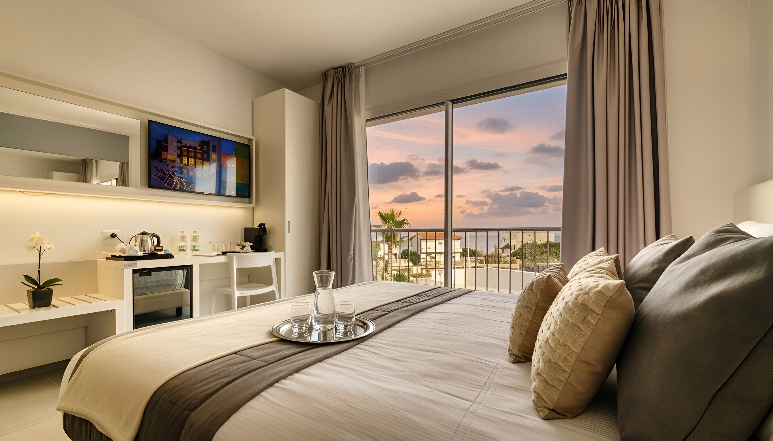 أغطية فراش متميزة وألحفة محشوة بالريش وأسرّة بإسفنج يتكيف مع شكل الجسم