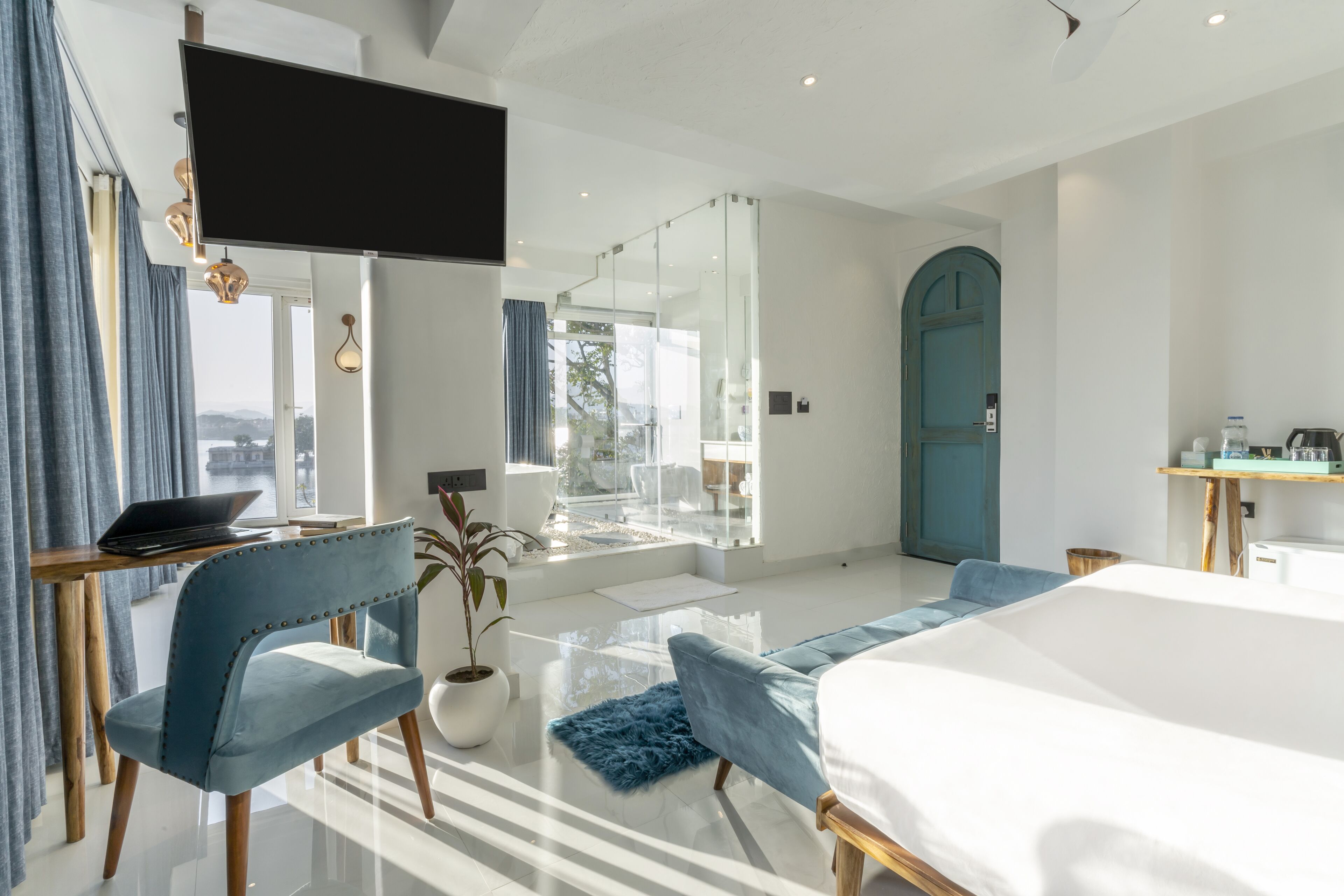 Suite – president | Minibar, individuelt dekorert, individuelt innredet og skrivebord