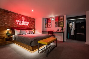 Premium bedding, memory-foam beds, free minibar items, in-room safe